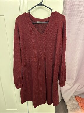 Sweater dress